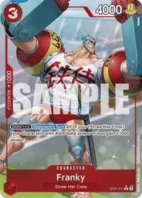 Franky ST21-011_p1 · Arte alternativo