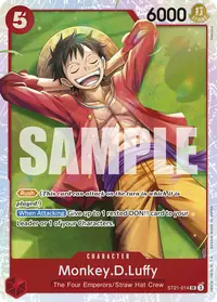 Monkey.D.Luffy ST21-014 · Base