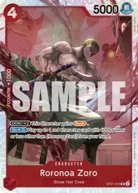 Roronoa Zoro ST21-015 · Base