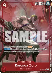 Roronoa Zoro ST21-015_p1 · Arte alternativo