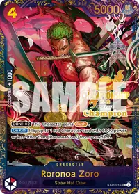 Roronoa Zoro ST21-015_p2 · Arte alternativo