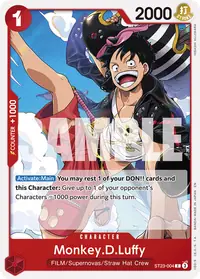 Monkey.D.Luffy ST23-004 · Base