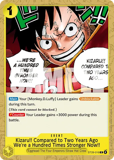Kizaru!! Compared to Two Years Ago We're a Hundred Times Stronger Now!!