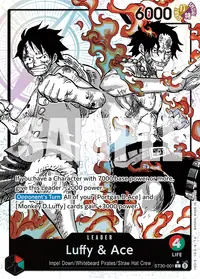 Luffy & Ace ST30-001_p1 · Arte alternativo