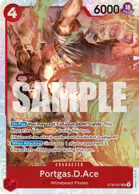 Portgas.D.Ace ST30-007 · Base
