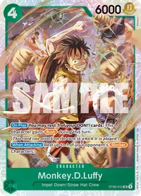 Monkey.D.Luffy ST30-012 · Base