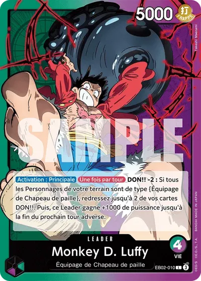 Monkey D. Luffy EB02-010