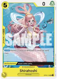 Shirahoshi OP03-116_r1 · Réimpression
