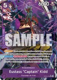 Eustass "Captain" Kidd OP05-074_p5 · Illustration alternative