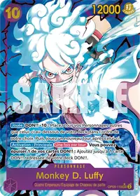 Monkey D. Luffy OP05-119_p4 · Illustration alternative