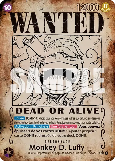 Monkey D. Luffy OP05-119_p6