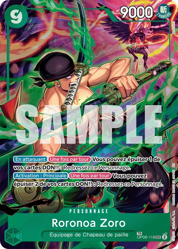 Roronoa Zoro OP06-118_fr2