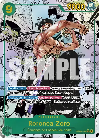 Roronoa Zoro OP06-118_p2
