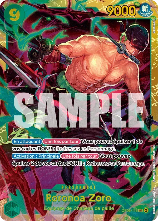 Roronoa Zoro OP06-118_r2