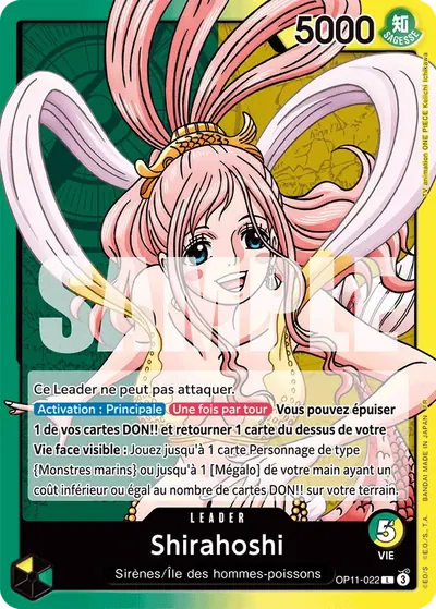 Shirahoshi OP11-022