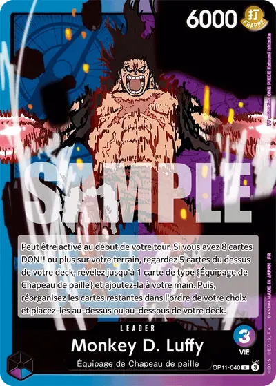Monkey D. Luffy OP11-040