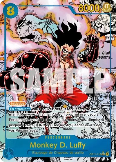 Monkey D. Luffy OP11-118_p2