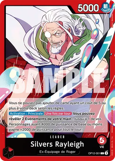 Silvers Rayleigh OP12-001