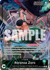 Roronoa Zoro OP12-020_p1 · Illustration alternative