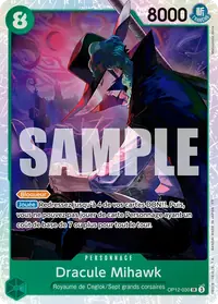 Dracule Mihawk OP12-030 · Base