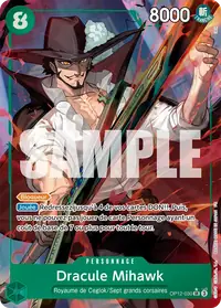 Dracule Mihawk OP12-030_p1 · Illustration alternative