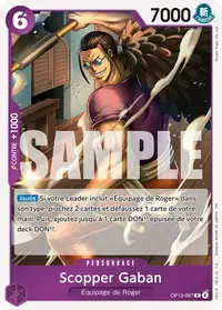 Scopper Gaban OP13-067 · Base