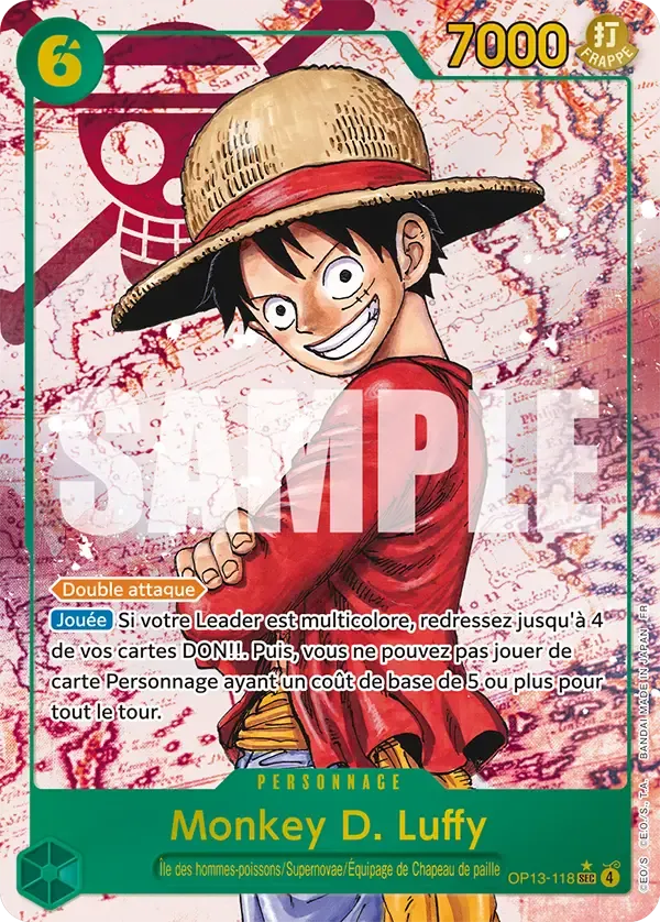 Monkey D. Luffy OP13-118_p1