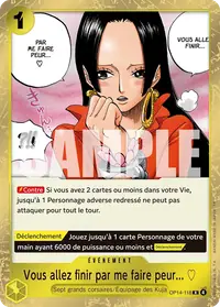 Vous allez finir par me faire peur... ♡ OP14-118 · Base