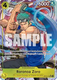 Roronoa Zoro OP15-113_p1 · Illustration alternative