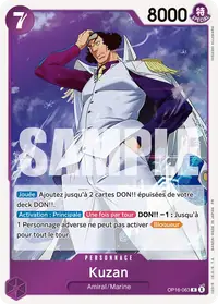 Kuzan OP16-063 · Base