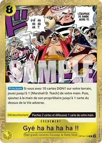 Gyé ha ha ha ha !! OP16-116 · Base