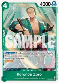 Roronoa Zoro PRB02-006 · Base