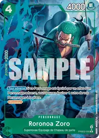 Roronoa Zoro PRB02-006_p1 · Illustration alternative
