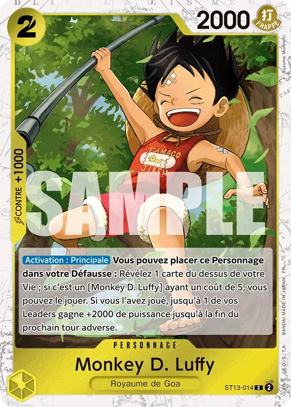 Monkey D. Luffy ST13-014_p2