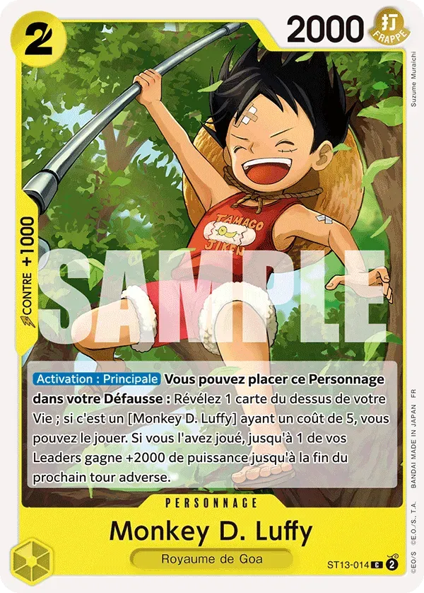 Monkey D. Luffy ST13-014_r1