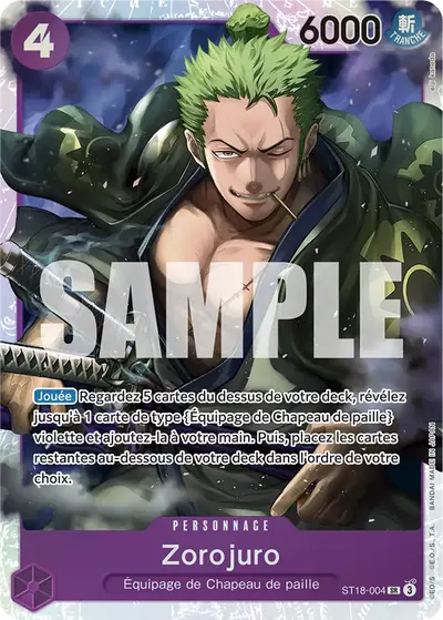 Zorojuro ST18-004
