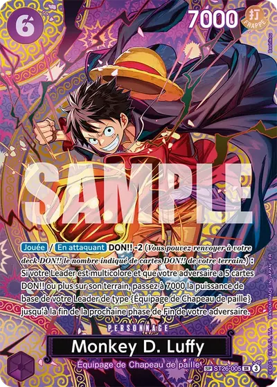 Monkey D. Luffy ST26-005_p1
