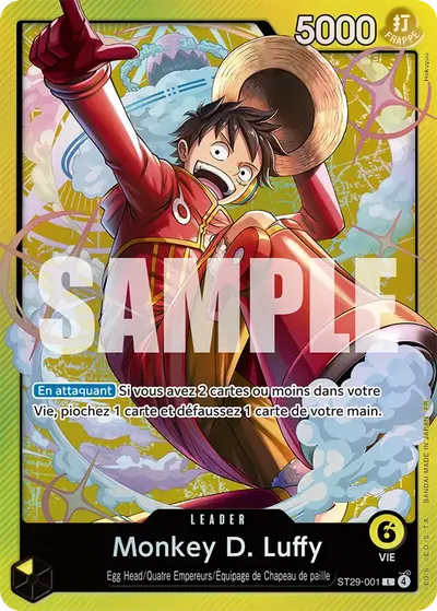 Monkey D. Luffy ST29-001