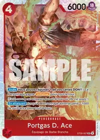 Portgas D. Ace ST30-007 · Base