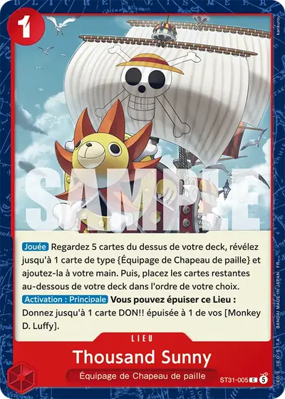 Thousand Sunny ST31-005