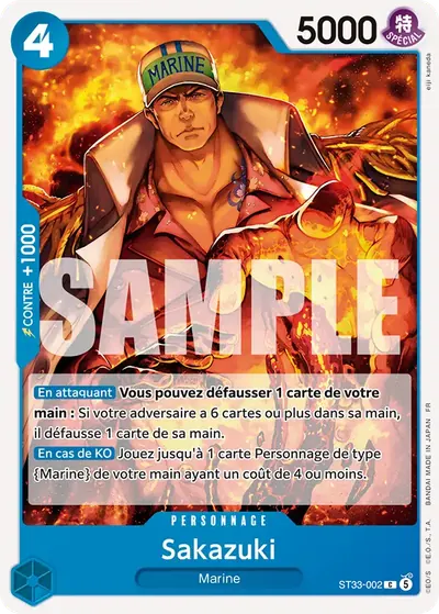 Sakazuki ST33-002