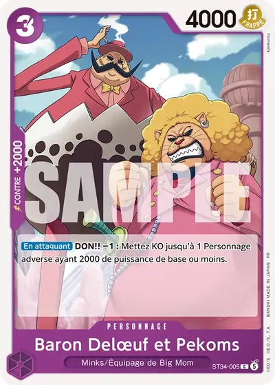 Baron Delœuf et Pekoms ST34-005